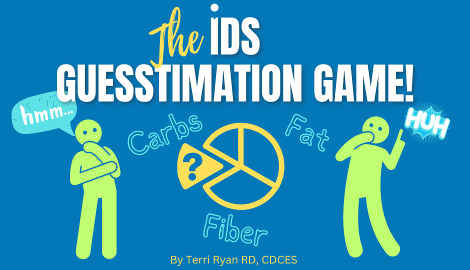 the art of the carbohydrate counting guesstimate game
