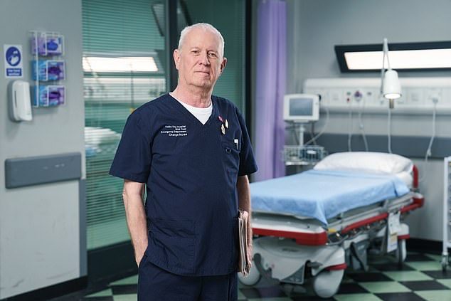 Casualty star Derek Thompson inists beloved nurse Charlie was supposed to leave DECADES ago – as longest serving cast-member prepares to bow out after 38-years on the ward