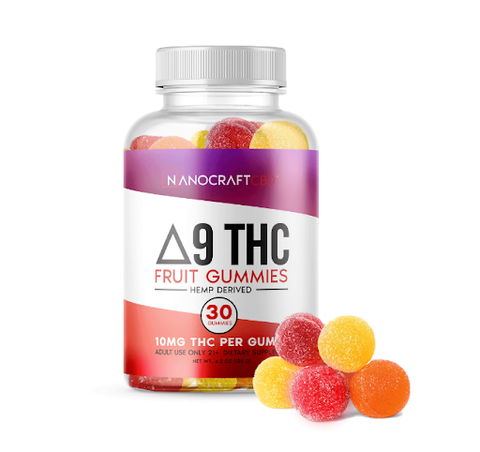 Our Best CBD Gummies for Post-Workout Recovery - DELTA 9 GUMMIES - 10MG DELTA 9 THC - 30 COUNT
