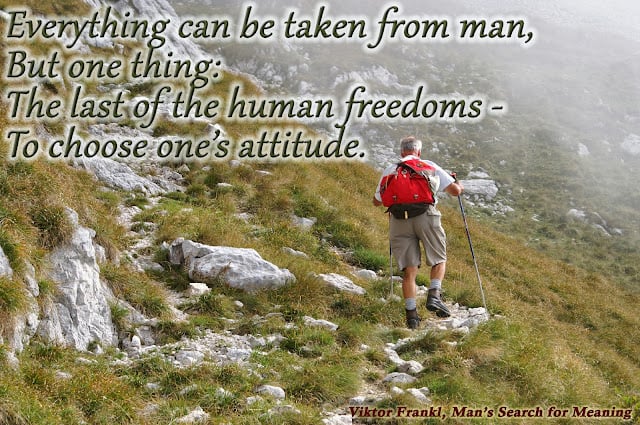 Thought of the Week: One’s Attitude