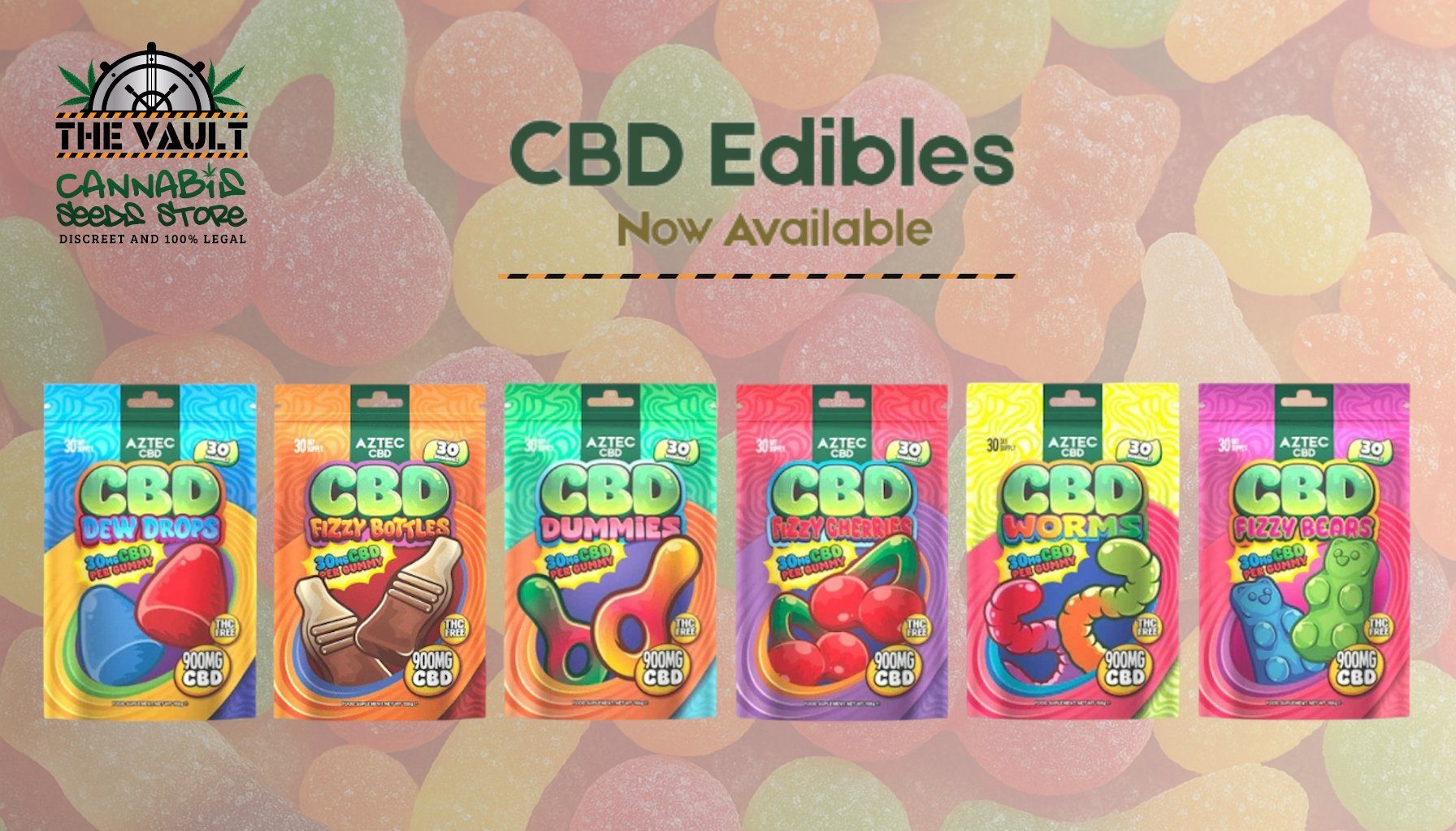 CBD Gummies Have Landed at The Vault Plus a Sweet Giveaway