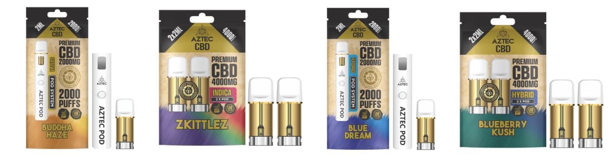 Aztec CDD Pod Systems and Refills