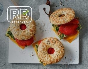 Freezer Bagel Breakfast Sandwiches