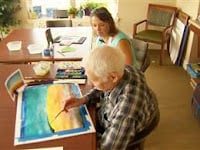Art Gives Fun and Meaning To Alzheimer’s Patients