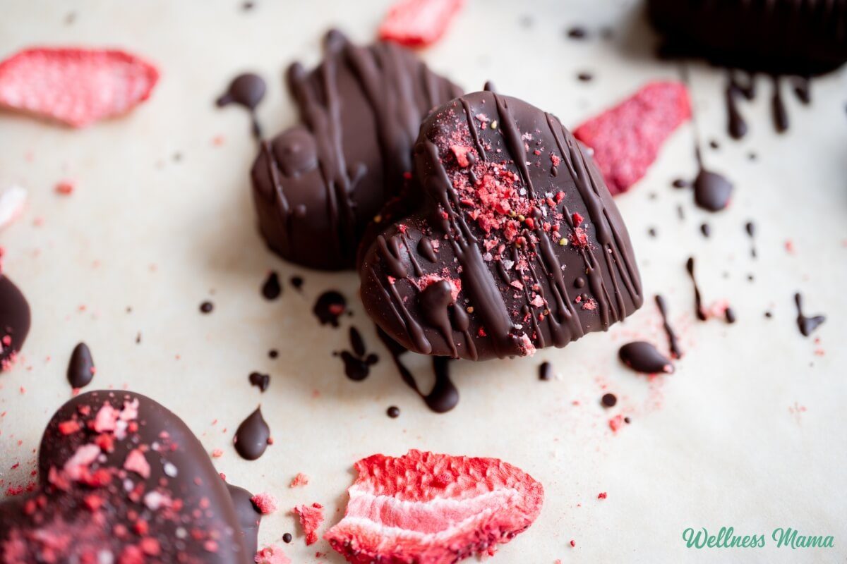 Bite Size Chocolate Covered Raspberry Bites