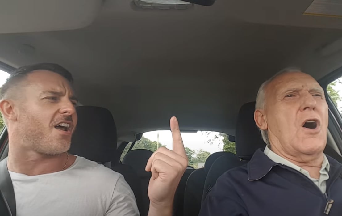 “I’ve Got You Under My Skin,” By Dad with Dementia & Son