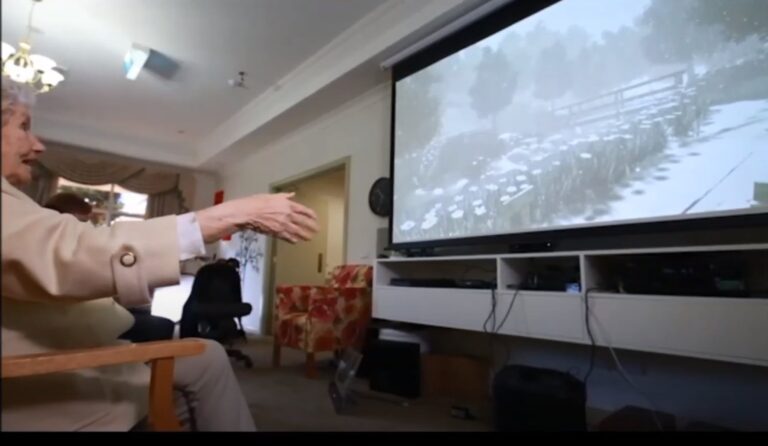Virtual Forest Project Calms & Connects in Dementia