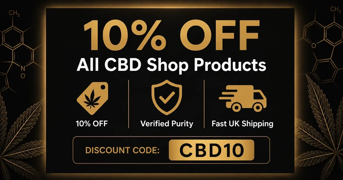 10% OFF ALL CBD SHOP