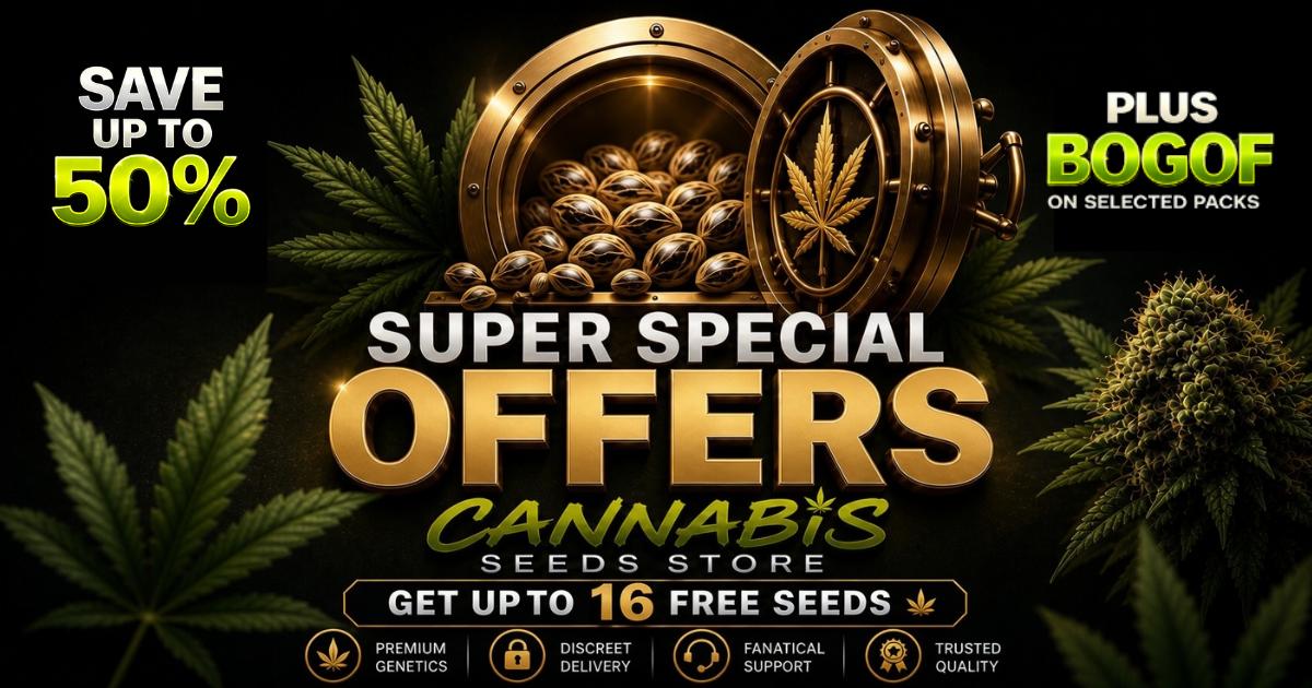 Discount Cannabis Seeds | Up To 50% Off Special Offers