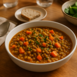 Soft Lentil and Carrot Stew