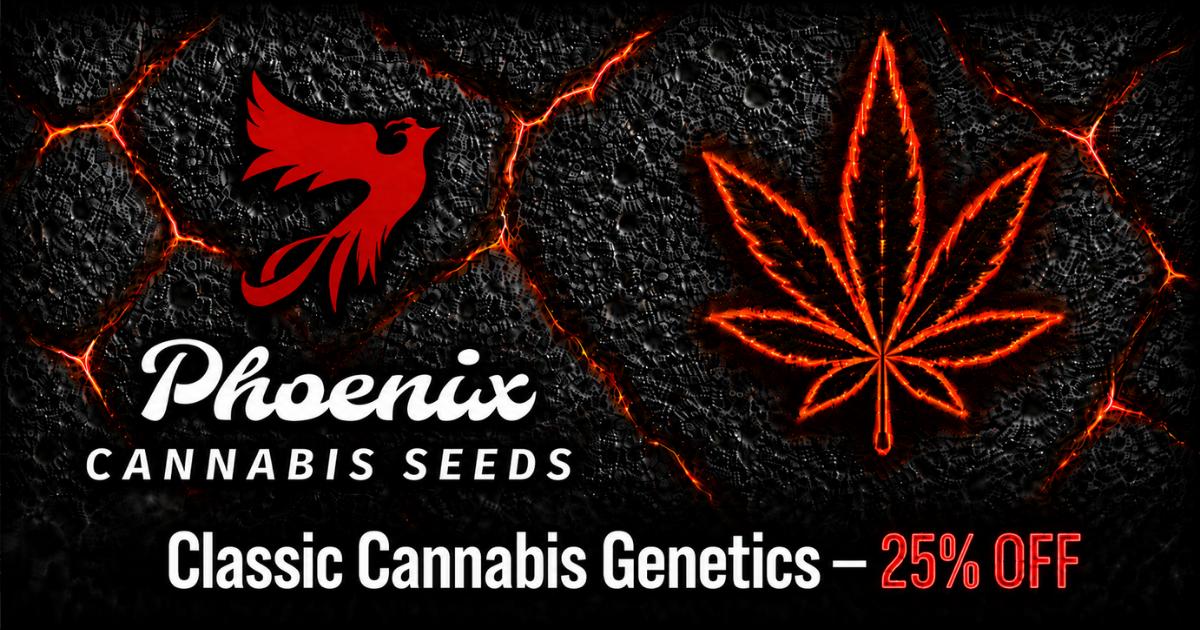 Phoenix Seeds | Classic Cannabis Seeds 25% OFF