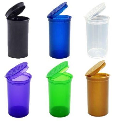Pop Top Bottles 19 Dram 35g Medical Grade Stash Containers
