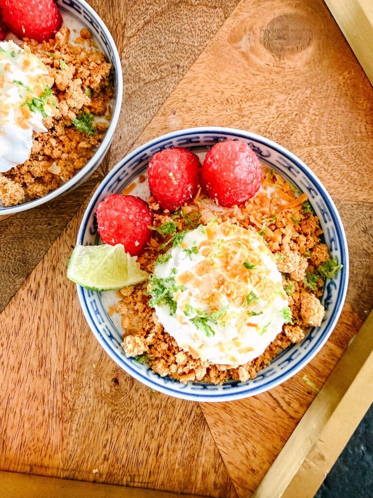 Key Lime Pie Overnight Oats